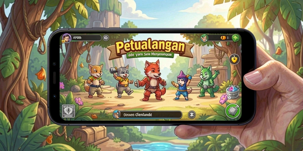 Tampilan gameplay AP686 yang seru dan menantang dalam kategori Idle.