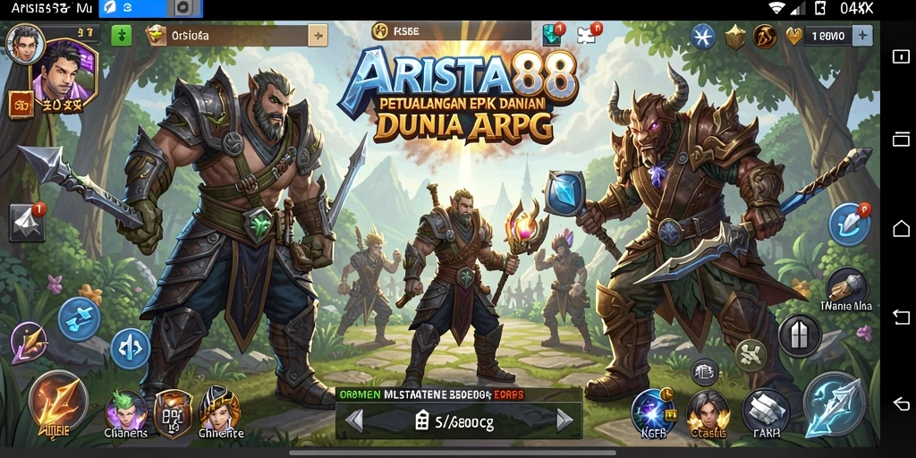 Menampilkan grafis epik dan pertempuran seru di ARISTA88.