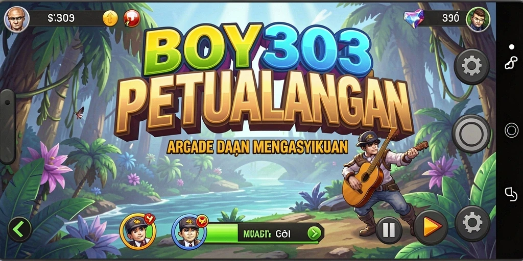 Gameplay seru dengan berbagai level menantang di BOY303.
