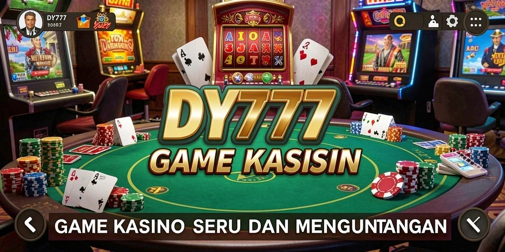 Tampilan permainan Kasino yang menarik dalam DY777.