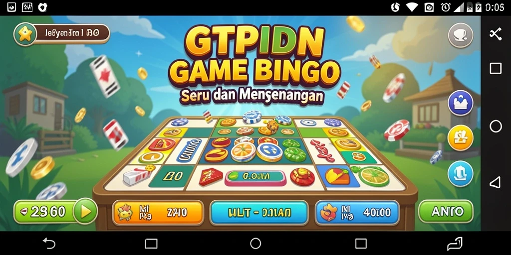 Tampilan seru saat bermain Bingo di GTPIDN.
