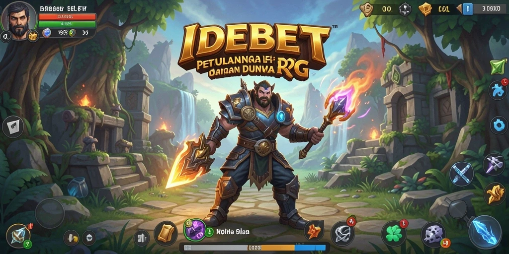 Gameplay RPG yang seru dan menantang di IDEBET.