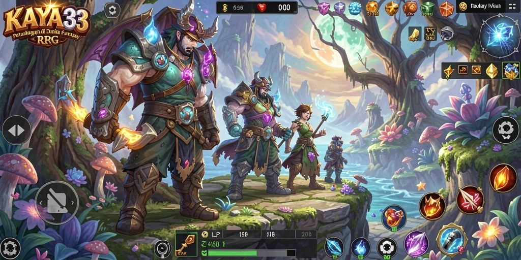 Gameplay KAYA33 yang menarik dengan aksi RPG seru.