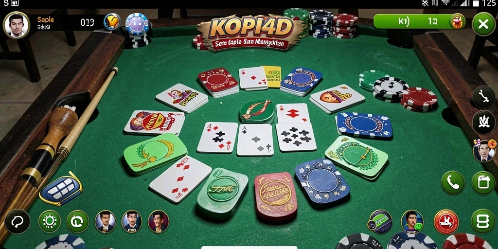 Tampilan gameplay seru dan interaktif KOPI4D yang penuh tantangan.