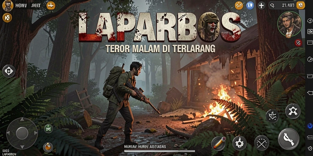 Gameplay mencekam dari LAPARBOS yang penuh ketegangan.