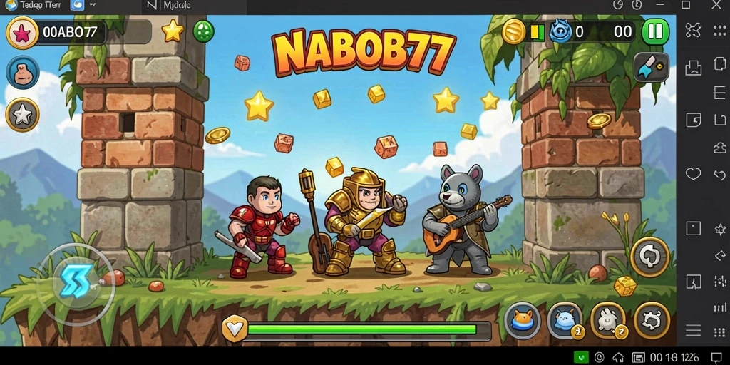 Screenshot gameplay NABOB77 yang menunjukkan tantangan puzzle yang menarik.