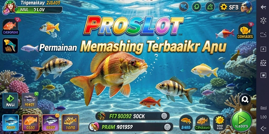 Tangkapan ikan besar dalam gameplay PROSLOT yang menegangkan.