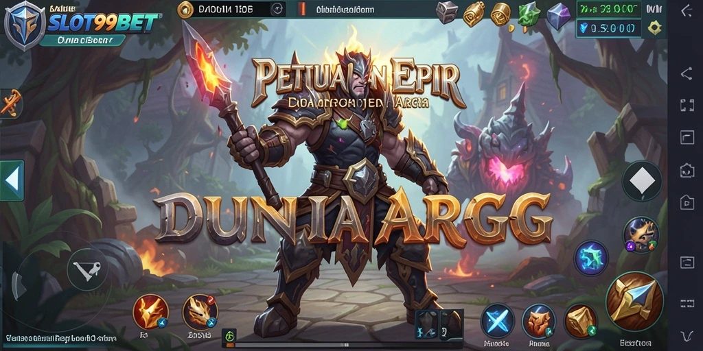 Tampilan gameplay SLOT99BET yang memukau dan mengasyikkan.
